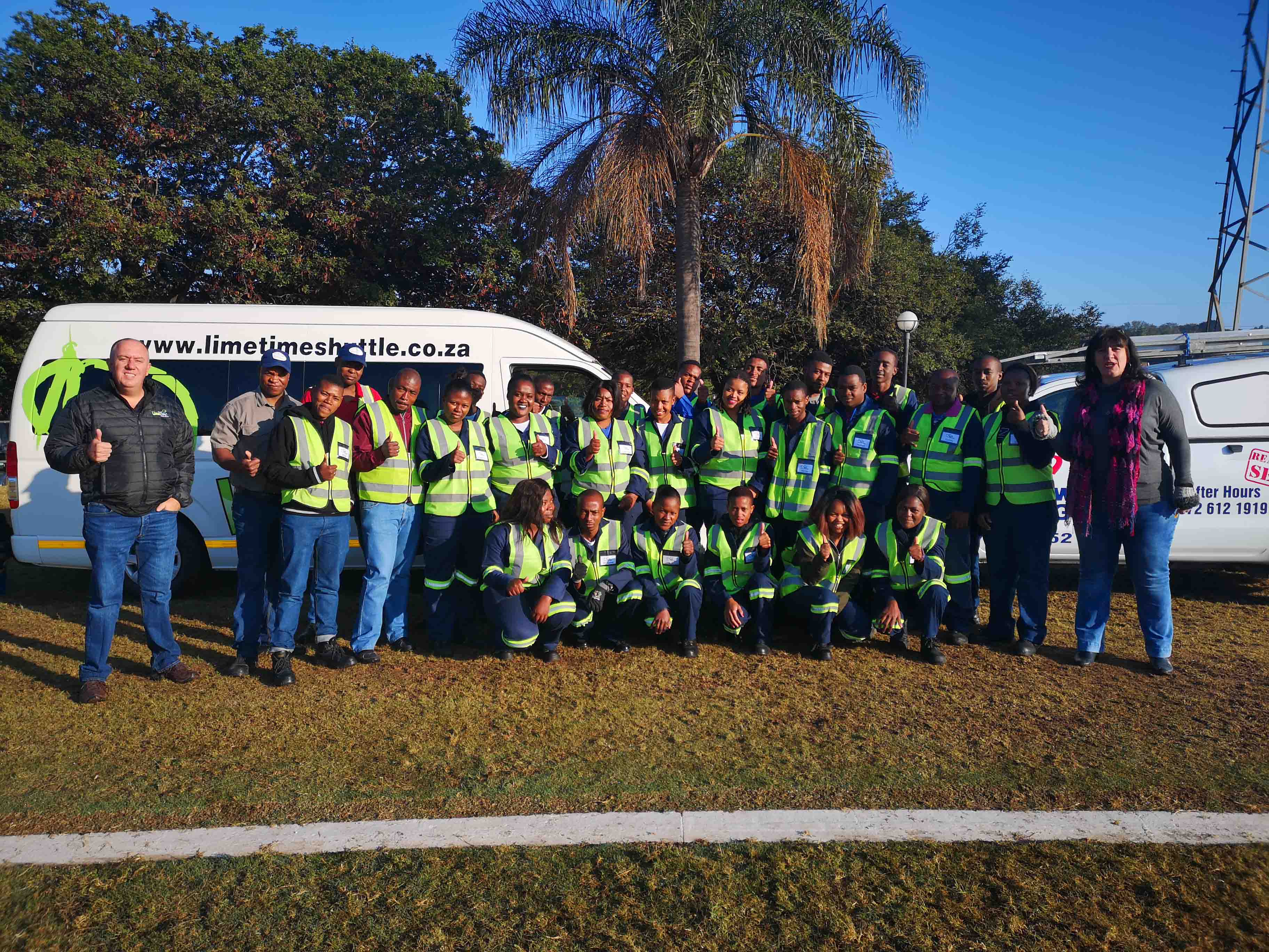 Swift Group Team and Lime Time Team